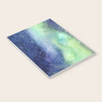 Northern Lights Magic Mountains Notebook Gallery Image 3