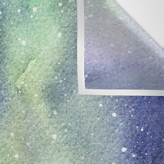 Northern Lights Magic Mountains Wall Tapestry Gallery Image 3