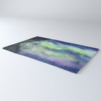 Northern Lights Magic Mountains Rug Gallery Image 3