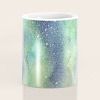 Northern Lights Magic Mountains Coffee Mug Gallery Image 4