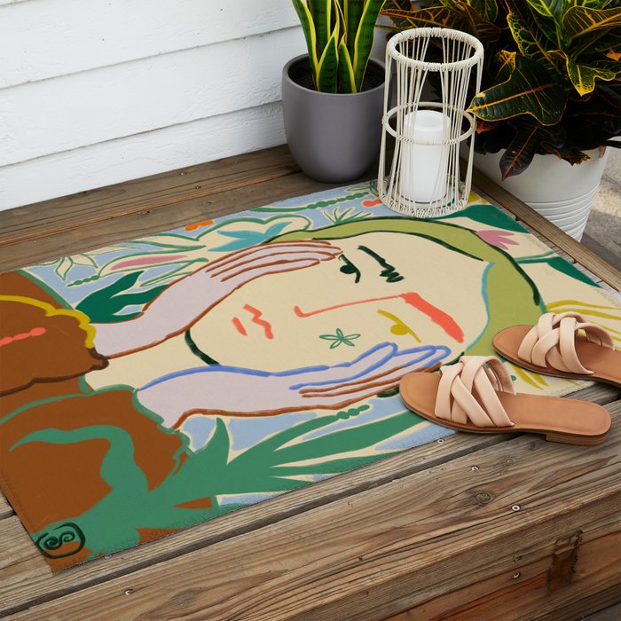 PLANT A SEED Outdoor Rug Gallery Image 2