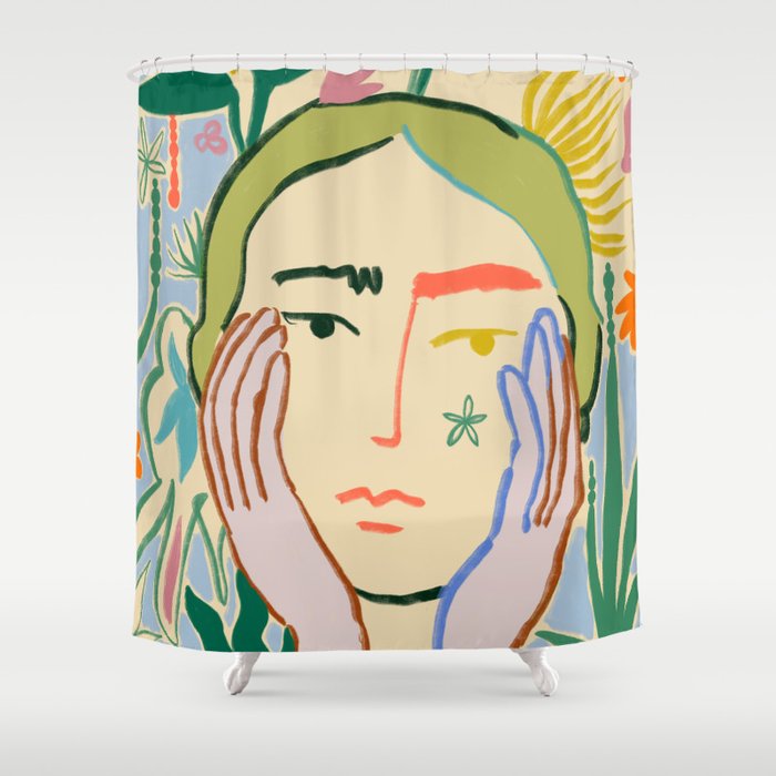 PLANT A SEED Shower Curtain Gallery Image 1