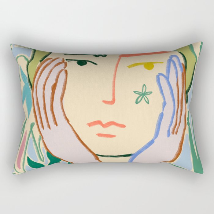 PLANT A SEED Rectangular Pillow Gallery Image 2
