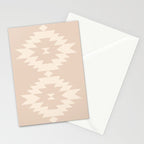 Southwestern Minimalism - Neutral Pink Stationery Card Gallery Image 2