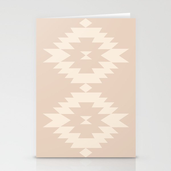 Southwestern Minimalism - Neutral Pink Stationery Card Gallery Image 1