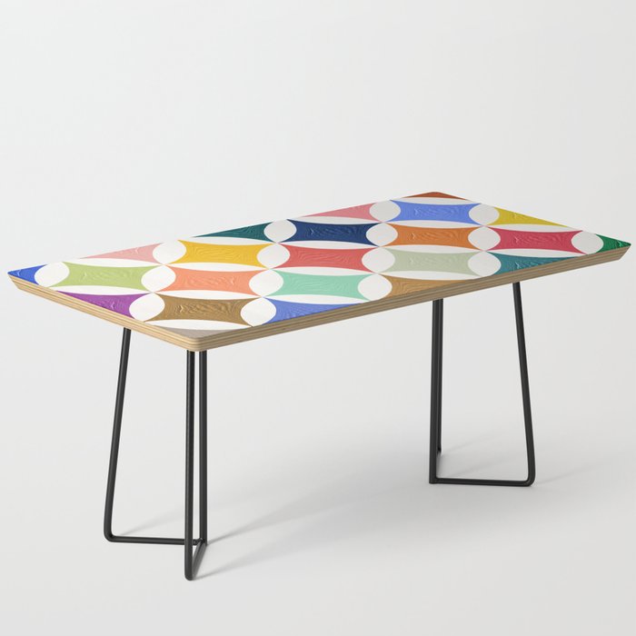 Eclipse Pattern - Rainbow Palette Coffee Table Gallery Image 1