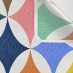 Eclipse Pattern - Rainbow Palette Wall Tapestry Gallery Image 3