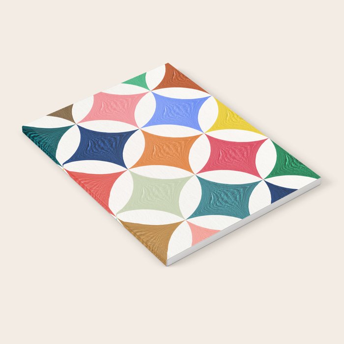Eclipse Pattern - Rainbow Palette Notebook Gallery Image 2