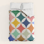 Eclipse Pattern - Rainbow Palette Duvet Cover Gallery Image 6