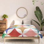 Eclipse Pattern - Rainbow Palette Comforter Gallery Image 3