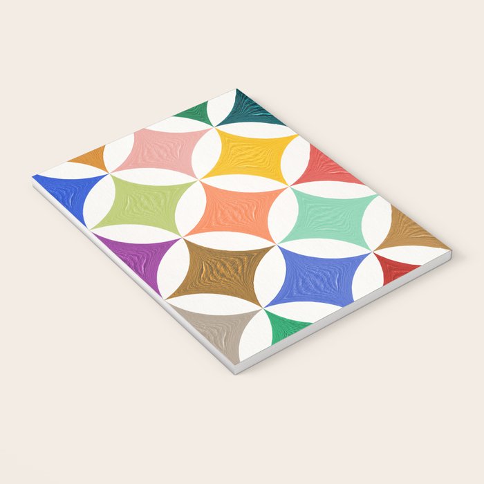 Eclipse Pattern - Rainbow Palette Notebook Gallery Image 3