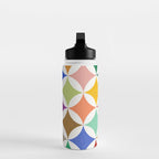 Eclipse Pattern - Rainbow Palette Water Bottle Gallery Image 3
