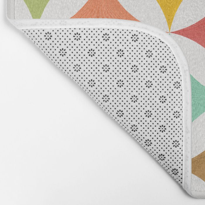 Eclipse Pattern - Rainbow Palette Bath Mat Gallery Image 2