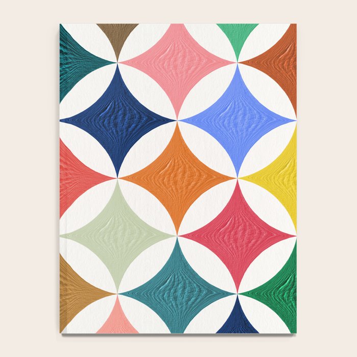 Eclipse Pattern - Rainbow Palette Notebook Gallery Image 4