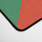 Colorful mid century retro geometric shapes  Desk Mat Gallery Image 4
