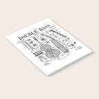 Double Bass Player Bassist Musical Instrument Vintage Patent Notebook Gallery Image 2