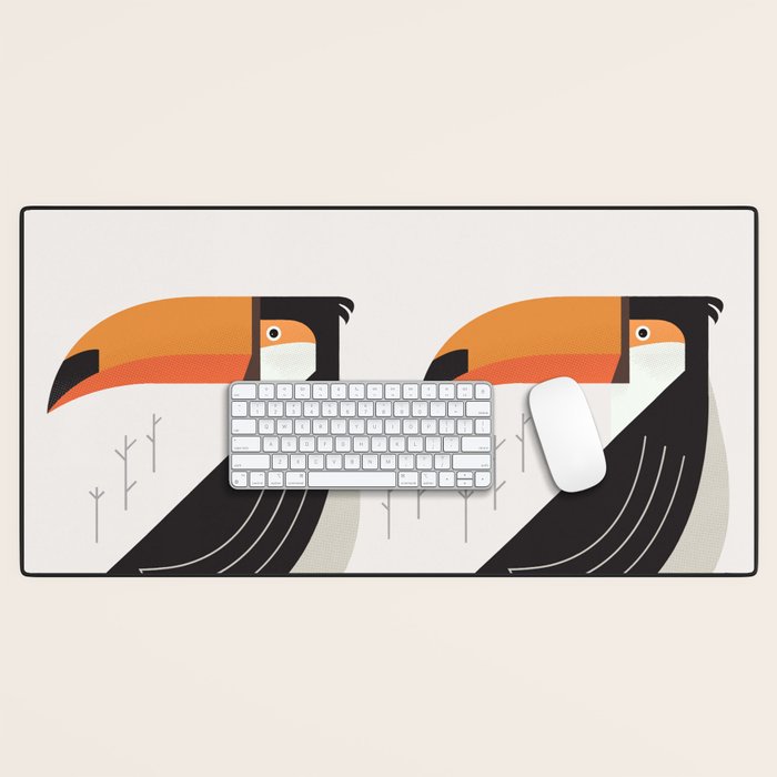 Toucan, Bird of South America Desk Mat Gallery Image 1