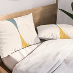 Almond Abstract X Pillow Sham Gallery Image 2