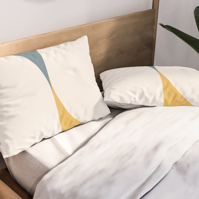 Almond Abstract X Pillow Sham Gallery Image 2