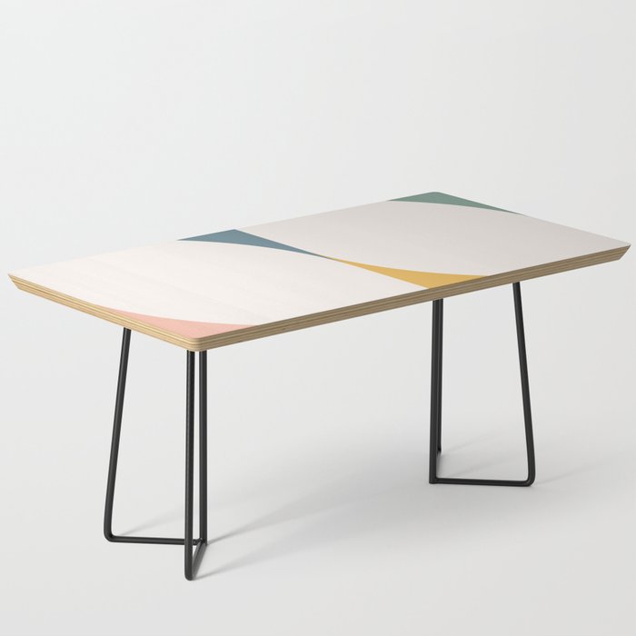 Almond Abstract X Coffee Table Gallery Image 1