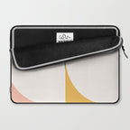 Almond Abstract X Laptop Sleeve Gallery Image 2