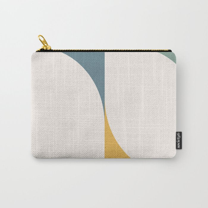 Almond Abstract X Carry All Pouch Gallery Image 1