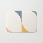 Almond Abstract X Bath Mat Gallery Image 1