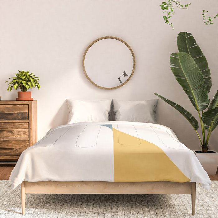 Almond Abstract X Comforter Gallery Image 3