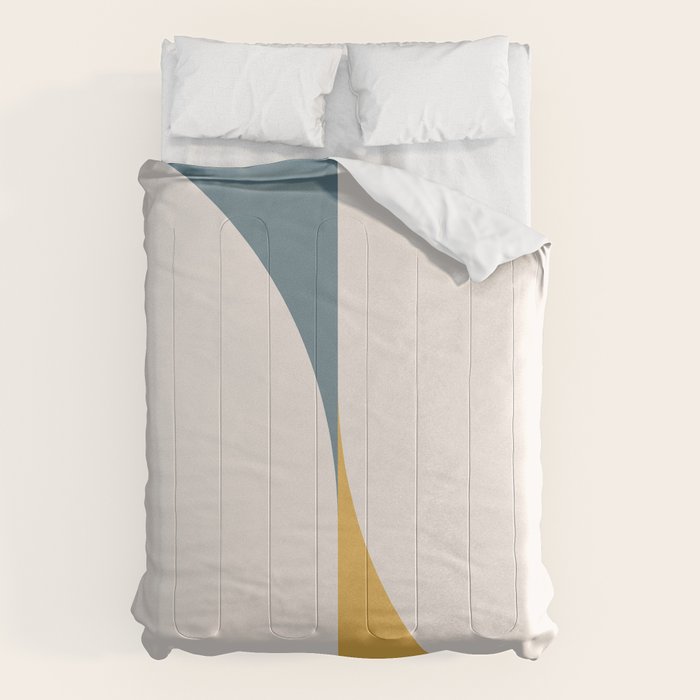 Almond Abstract X Comforter Gallery Image 1