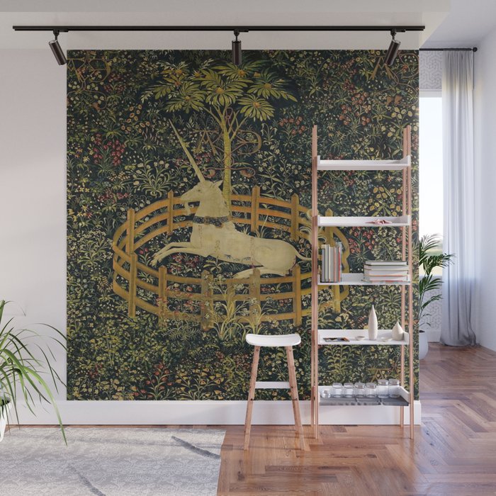 The Unicorn in Captivity Wall Mural Gallery Image 1
