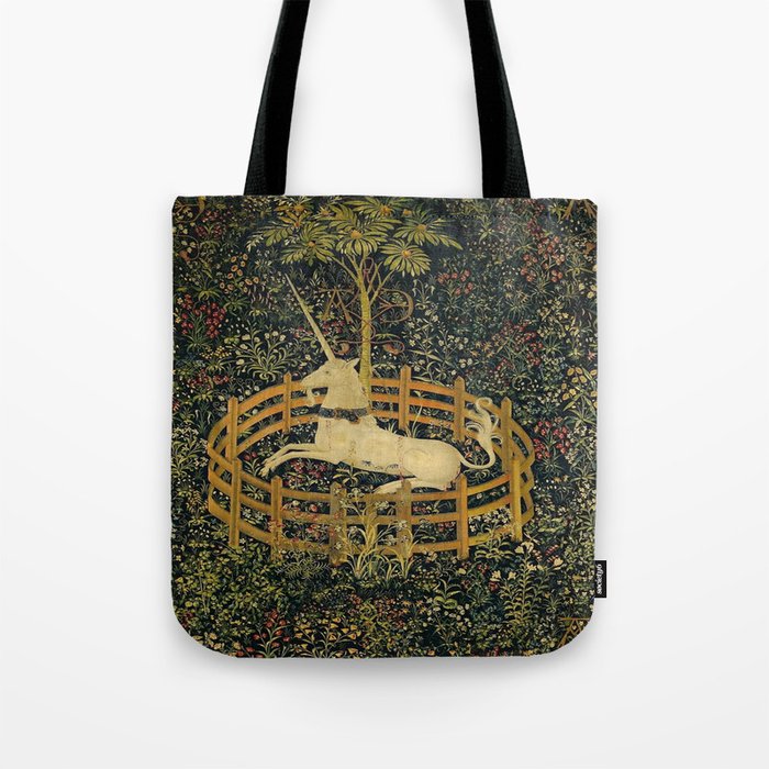 The Unicorn in Captivity Tote Bag Gallery Image 1