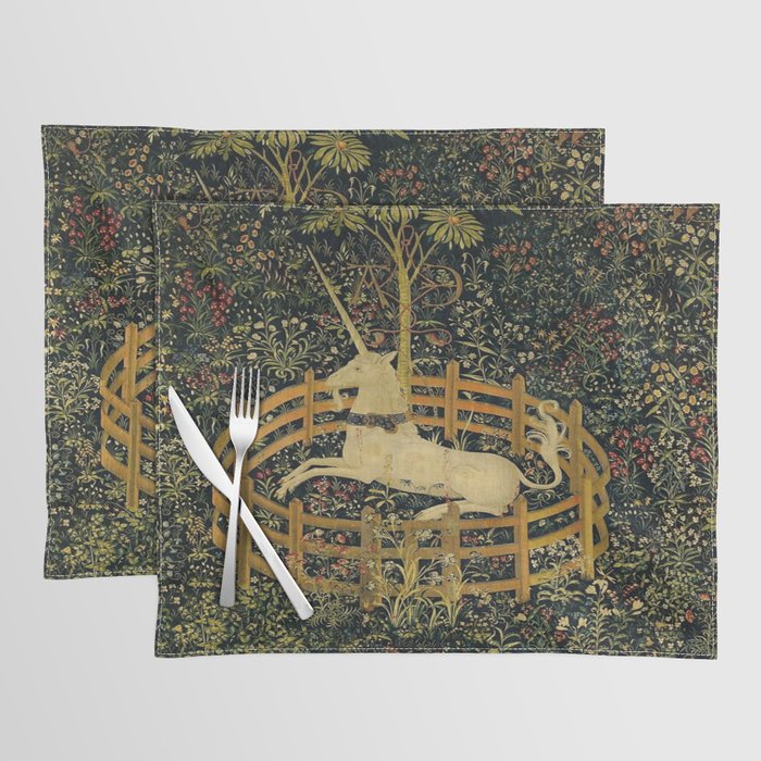 The Unicorn in Captivity Placemat Gallery Image 1