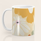 Retro abstract floral  Coffee Mug Gallery Image 3