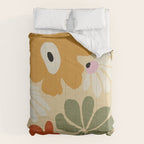 Retro abstract floral  Comforter Gallery Image 6