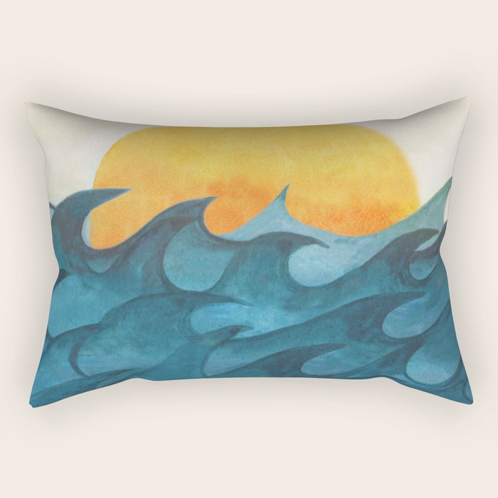 Sunrise Rectangular Pillow Gallery Image 1