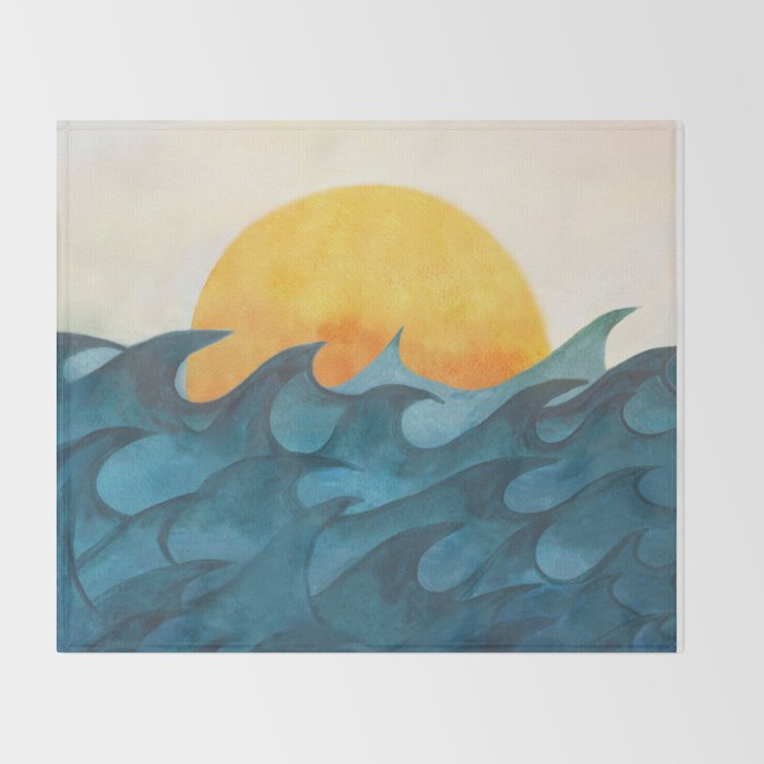 Sunrise Throw Blanket Gallery Image 2