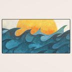 Sunrise Desk Mat Gallery Image 3