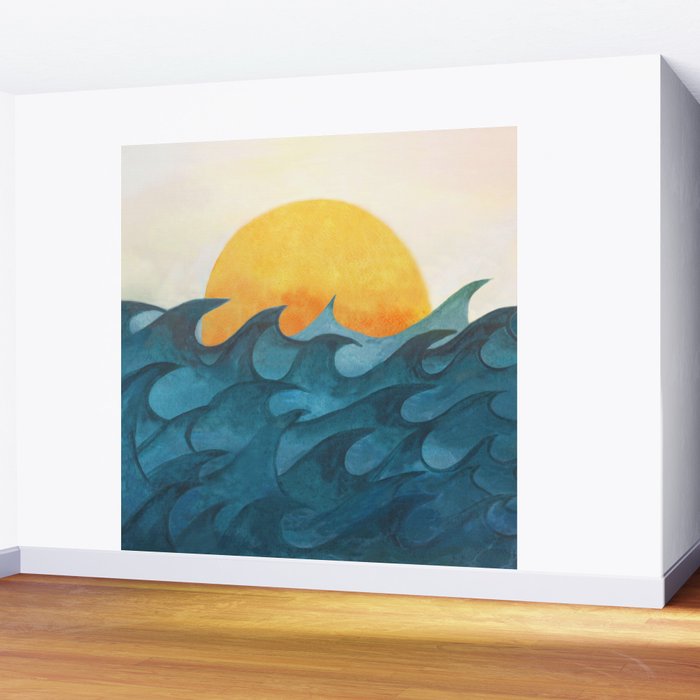 Sunrise Wall Mural Gallery Image 2