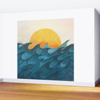 Sunrise Wall Mural Gallery Image 2
