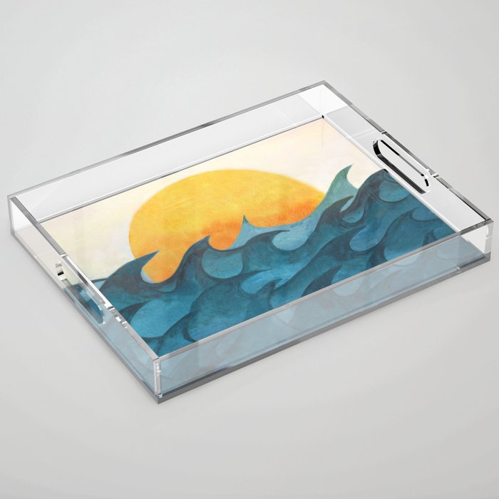Sunrise Acrylic Tray Gallery Image 1