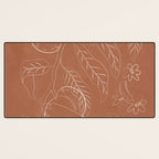 Peaches - Line Art 3 Desk Mat Gallery Image 3