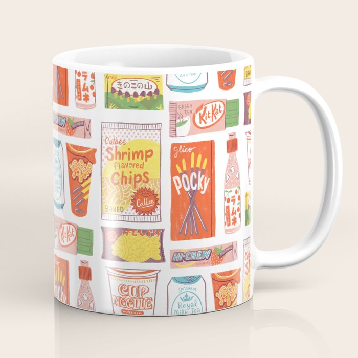 Asian Snacks Coffee Mug Gallery Image 1