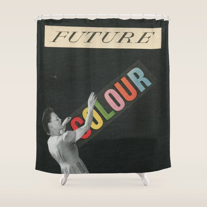Future Colour Shower Curtain Gallery Image 1