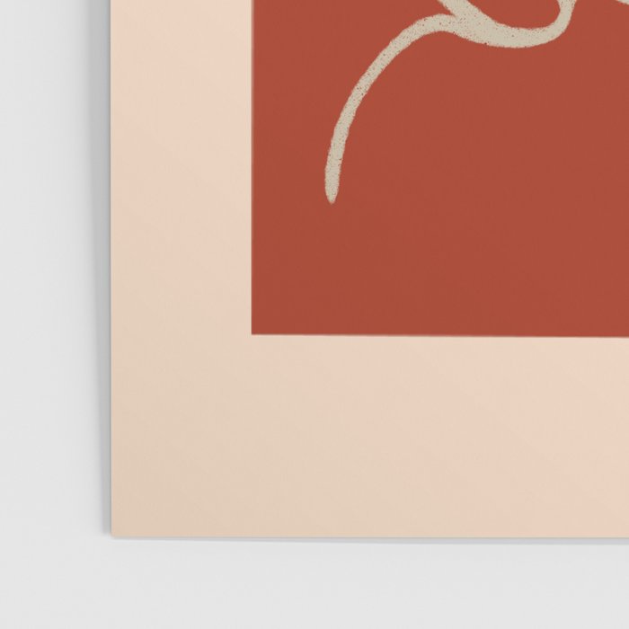 Minimal Abstract Art Three Faces 2 Poster Gallery Image 3