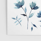 Blue flowers | Watercolor Pattern Poster Gallery Image 3
