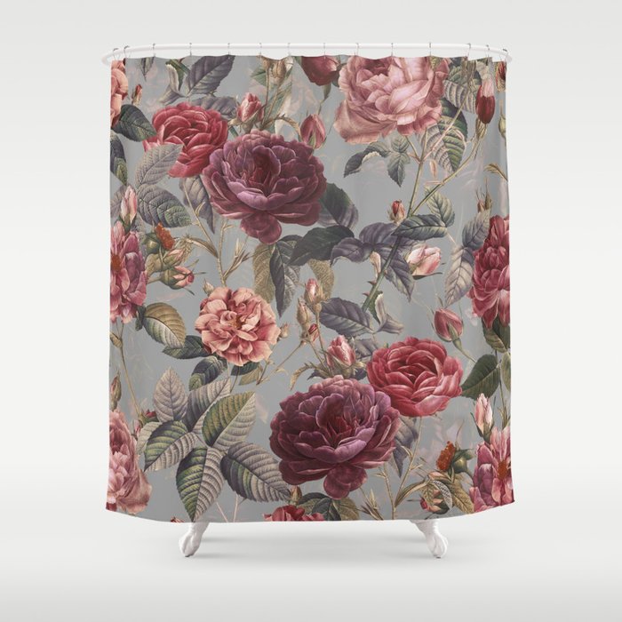 Rose Garden XI - II Shower Curtain Gallery Image 1