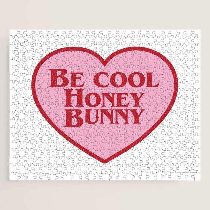 Be Cool Honey Bunny, Funny Saying Jigsaw Puzzle Gallery Image 1