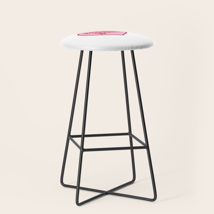 Be Cool Honey Bunny, Funny Saying Stool Gallery Image 1