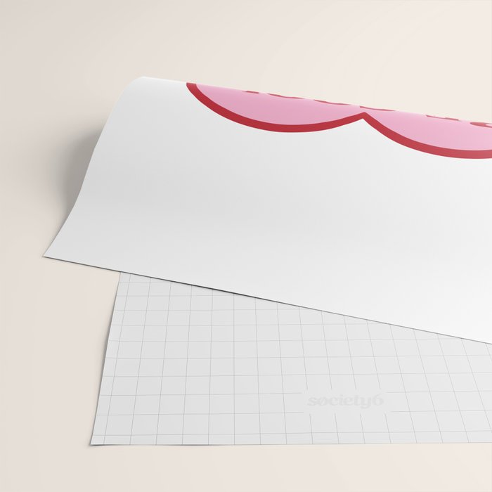 Be Cool Honey Bunny, Funny Saying Wrapping Paper Gallery Image 2