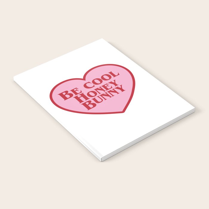 Be Cool Honey Bunny, Funny Saying Notebook Gallery Image 2